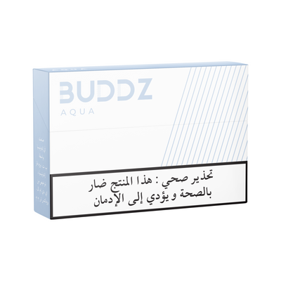 <tc>BUDDZ Aqua أعواد التبغ المسخن (10) عبوات </tc>